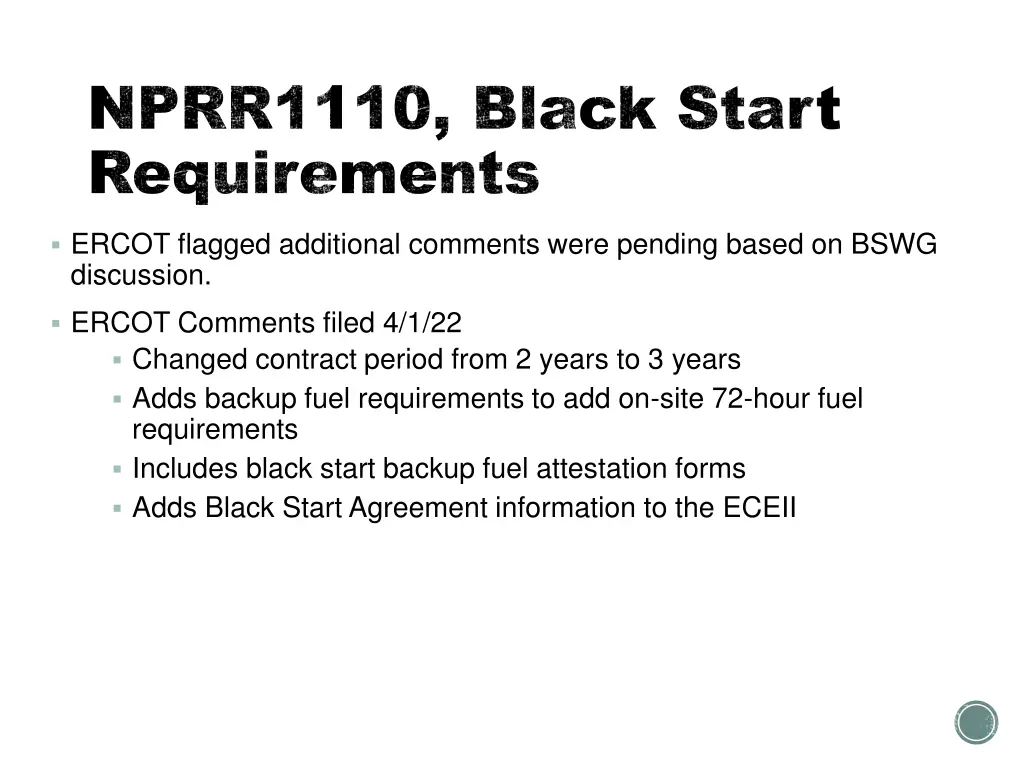 nprr1110 black start nprr1110 black start