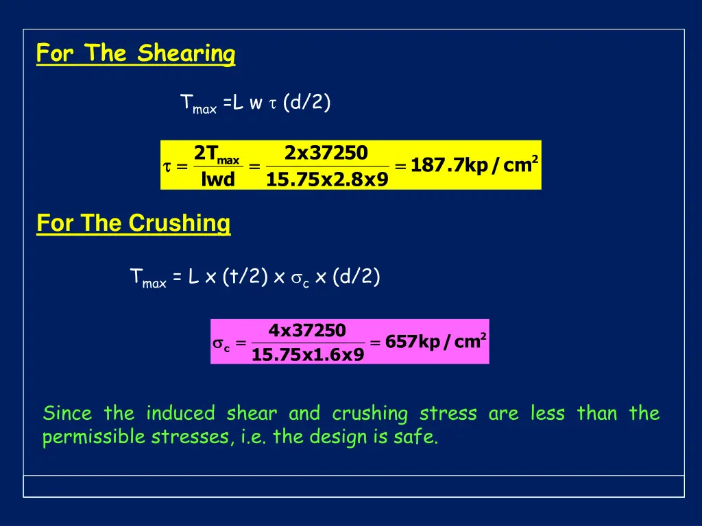 for the shearing