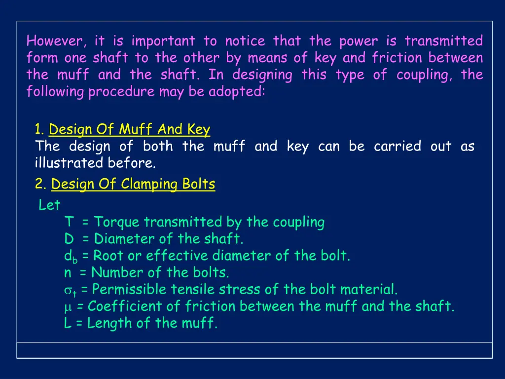 however it is important to notice that the power