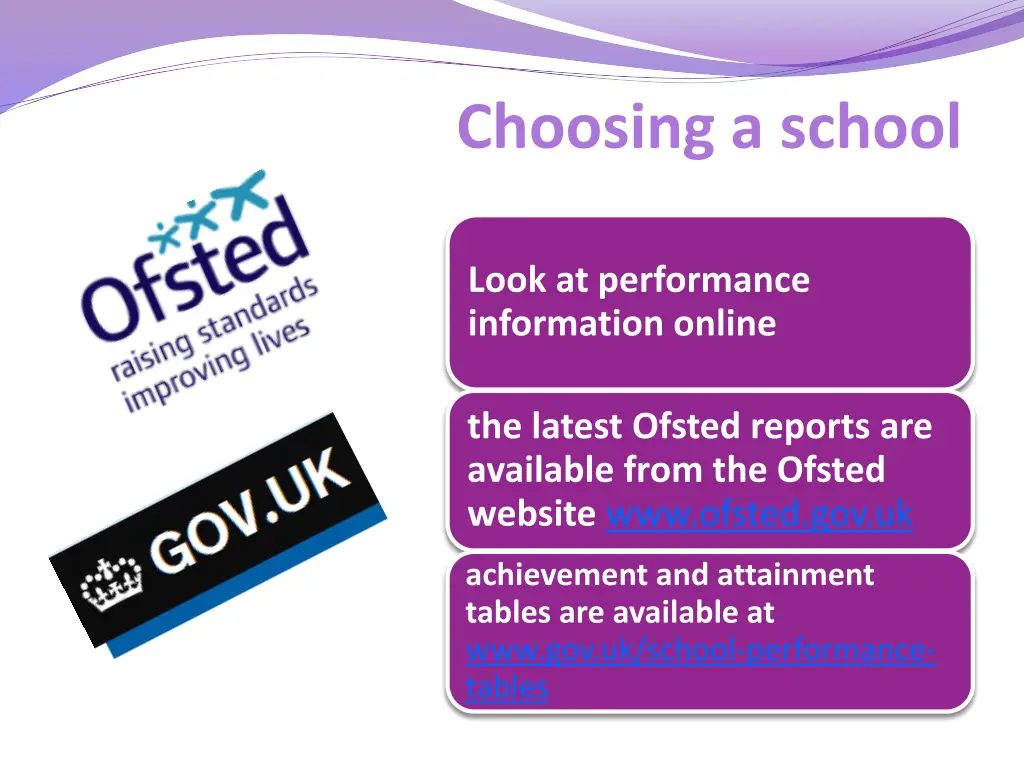 choosing a school 7