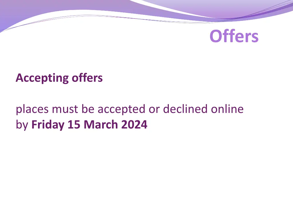 offers 3