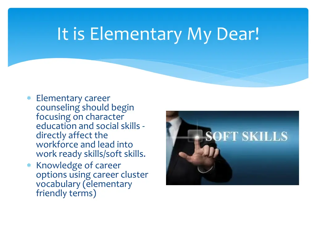 it is elementary my dear