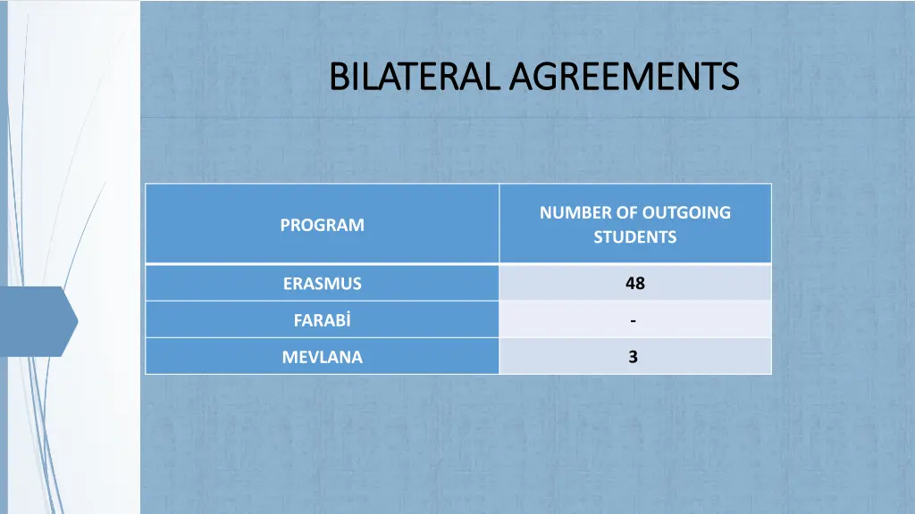 bilateral agreements bilateral agreements