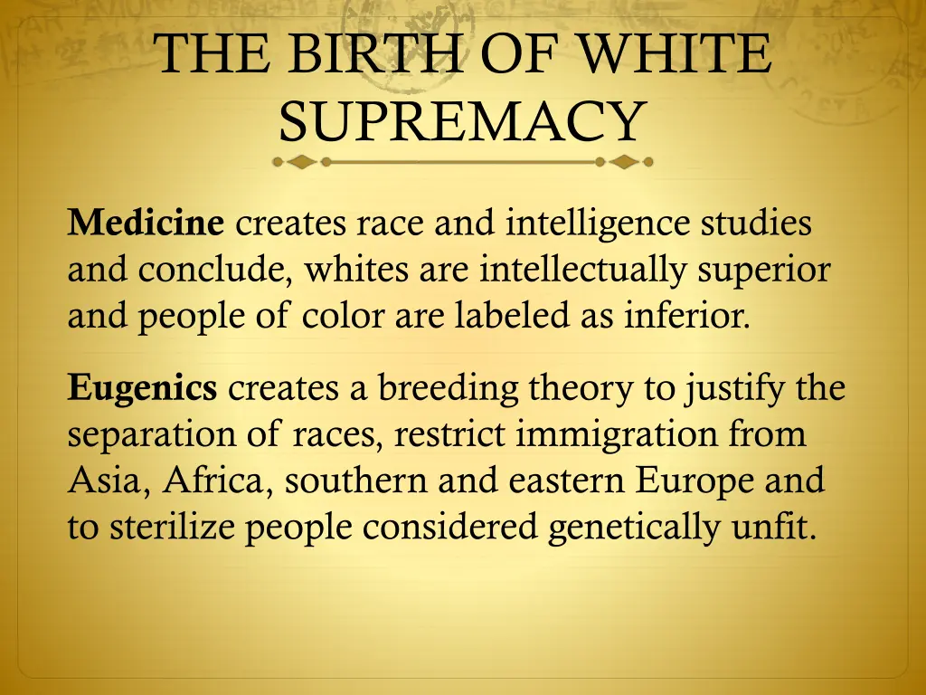 the birth of white supremacy 2