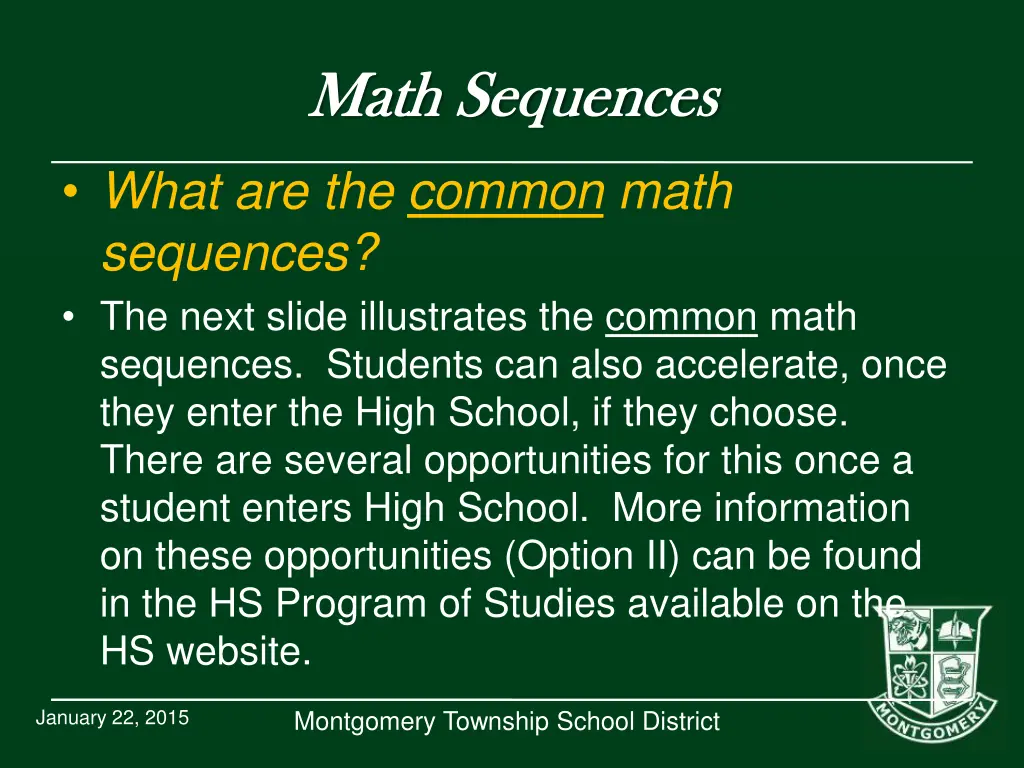 math sequences math sequences