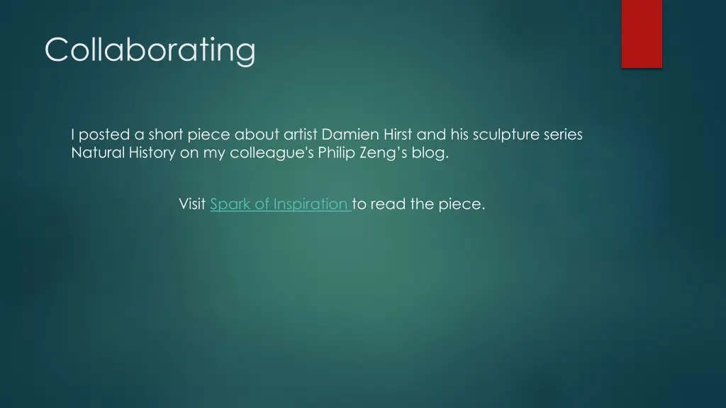 collaborating