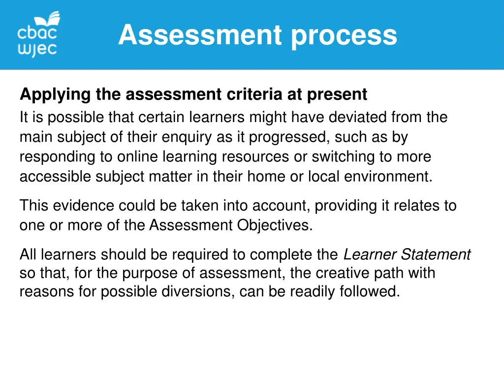 assessment process 5