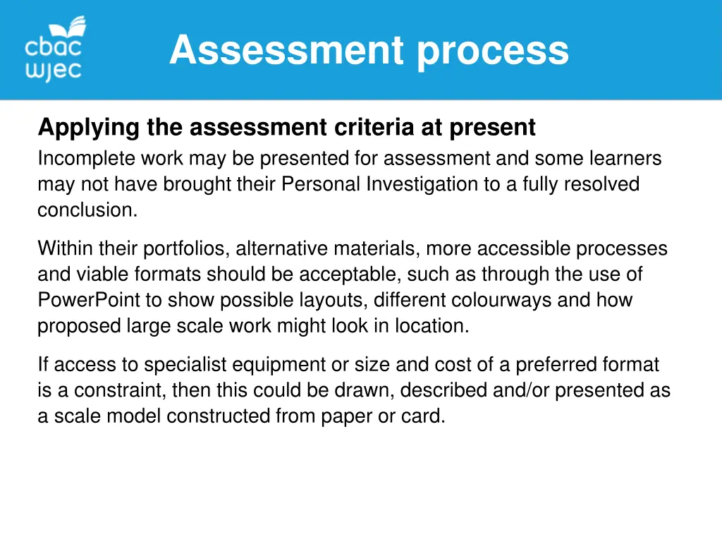 assessment process 6