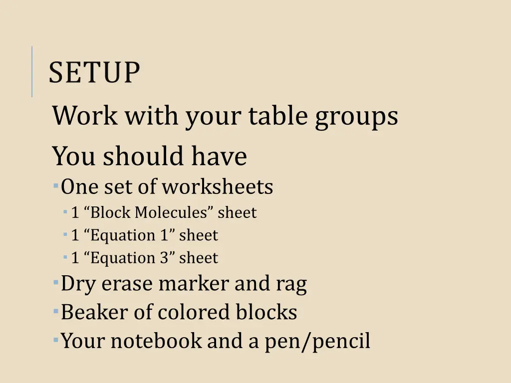 setup work with your table groups you should have