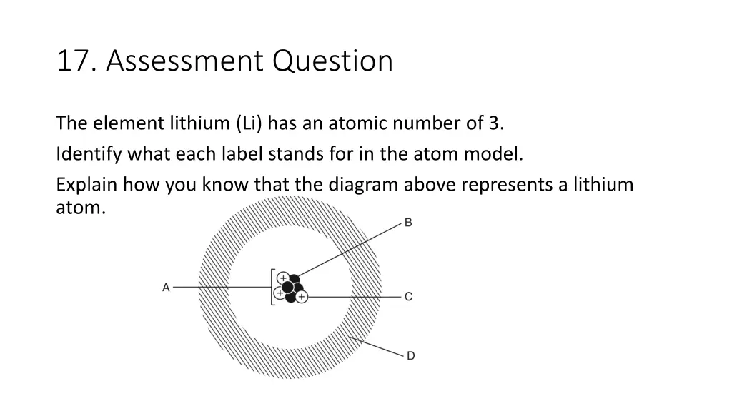 17 assessment question