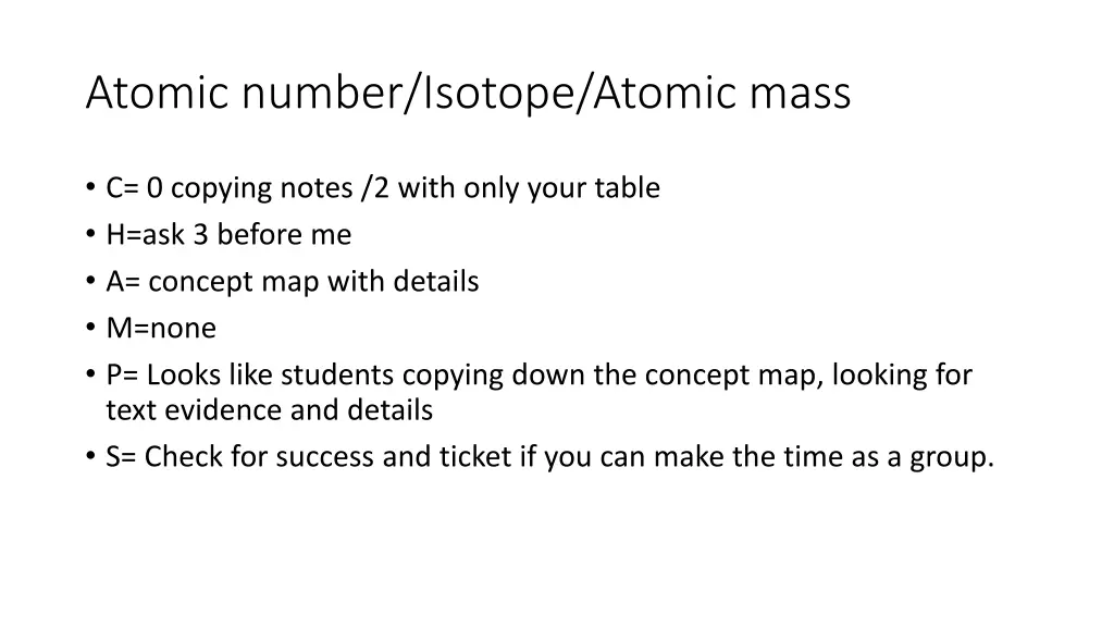 atomic number isotope atomic mass