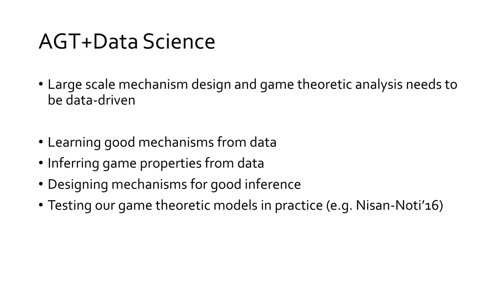 agt data science