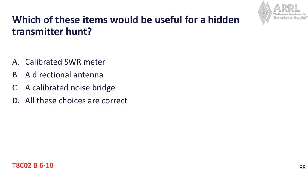 which of these items would be useful for a hidden
