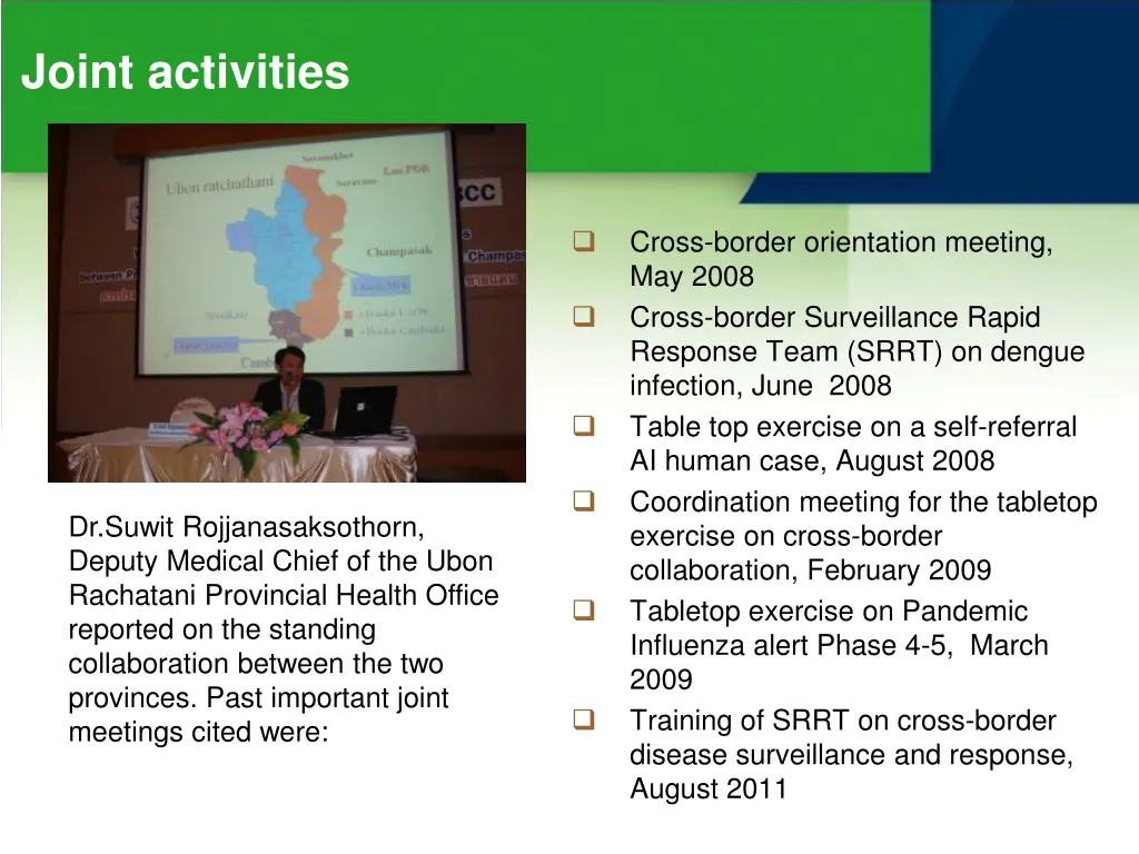 joint activities