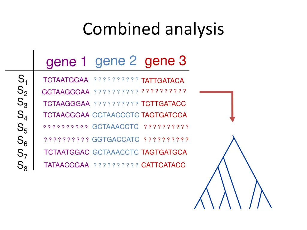 combined analysis