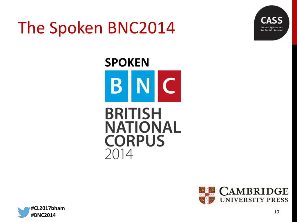 the spoken bnc2014