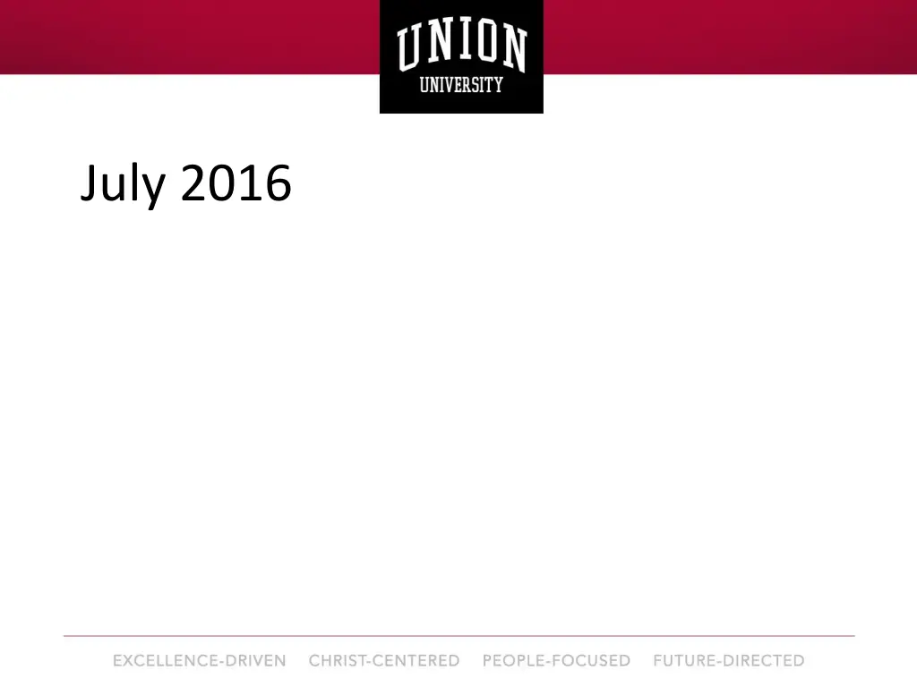 july 2016