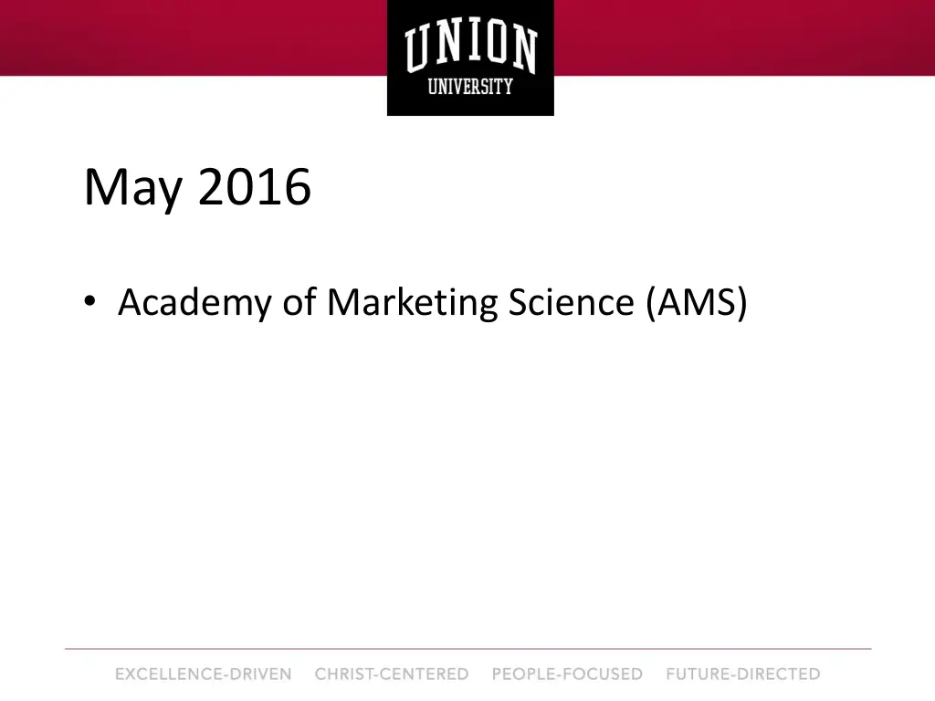 may 2016