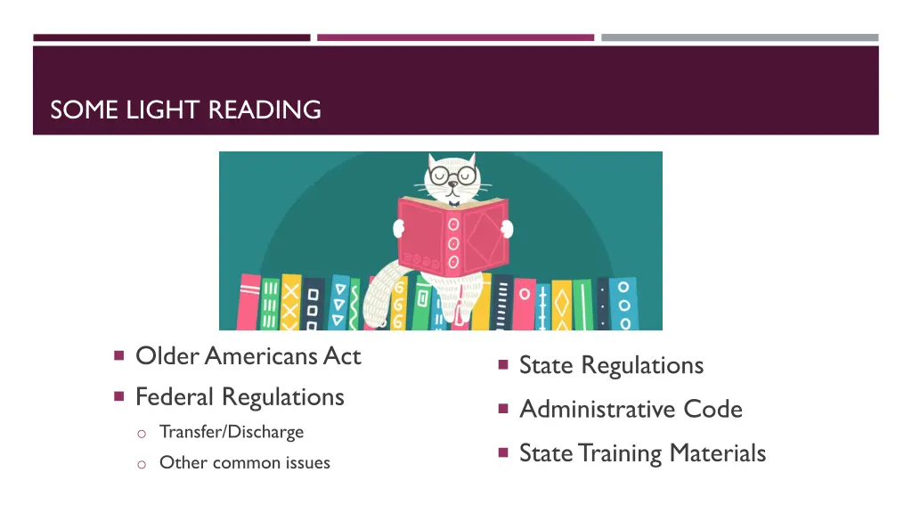 some light reading
