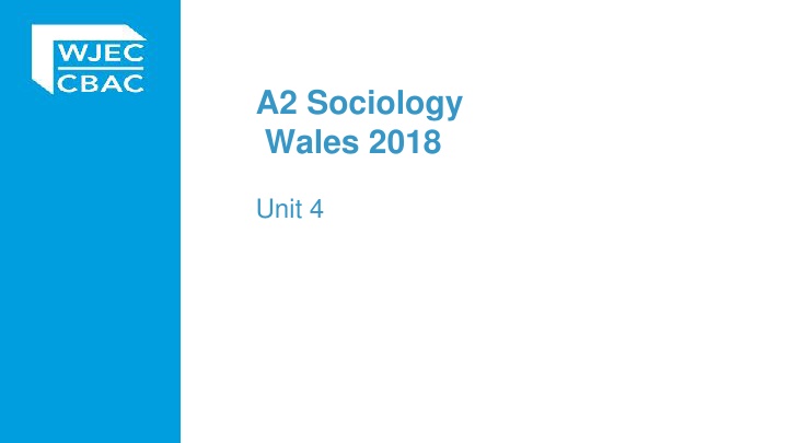 a2 sociology wales 2018