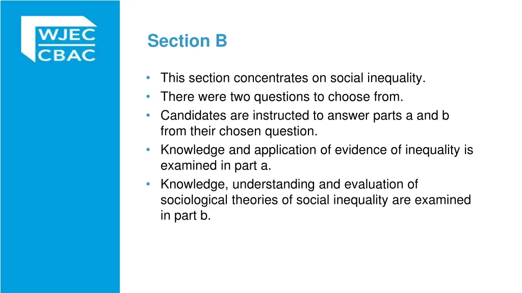 section b