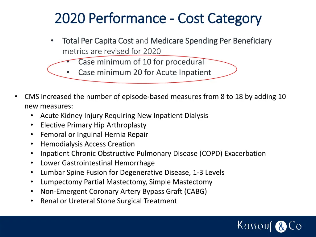 2020 performance 2020 performance cost category