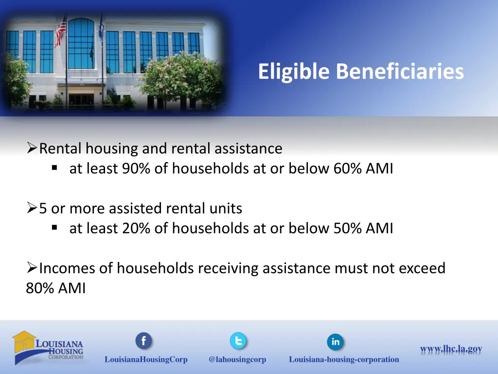 eligible beneficiaries