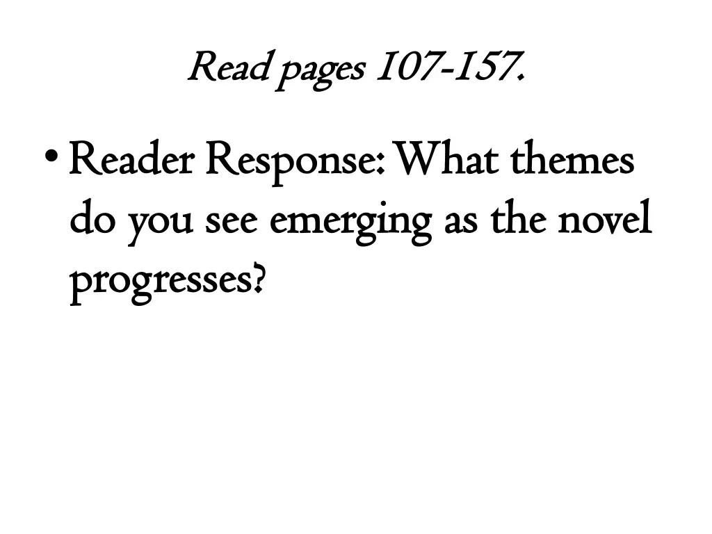 read pages 107 read pages 107 157