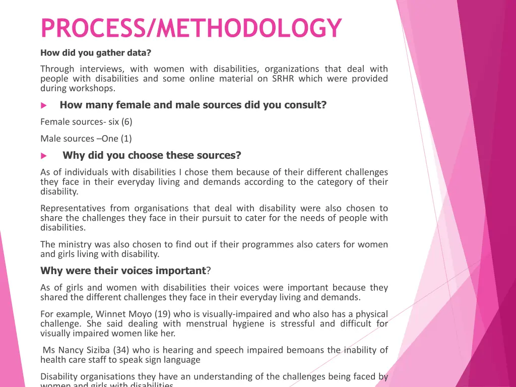 process methodology