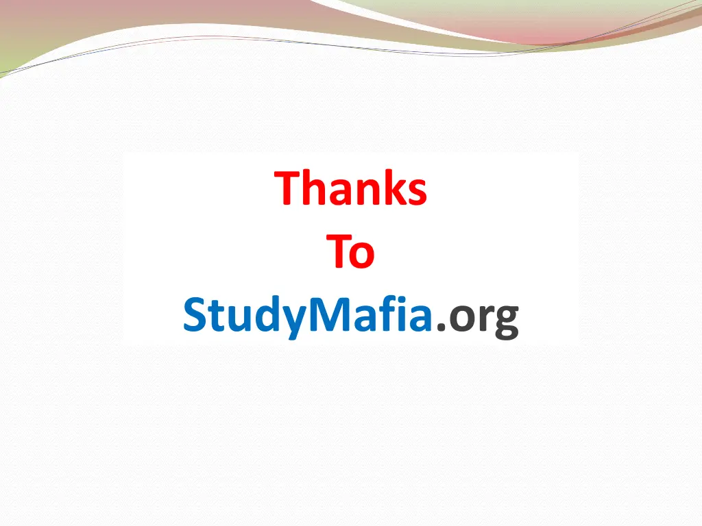 thanks to