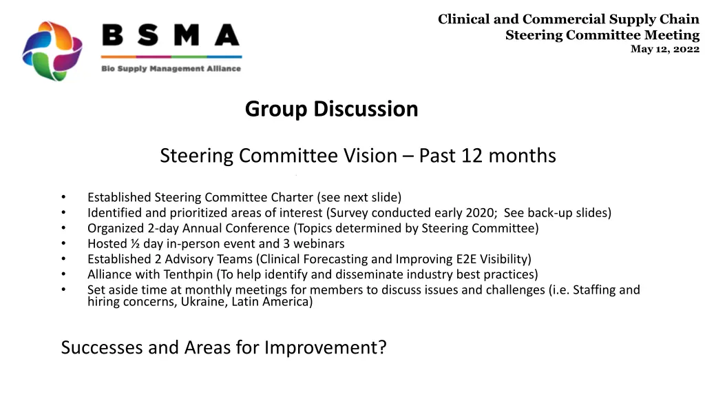 clinical and commercial supply chain steering 3