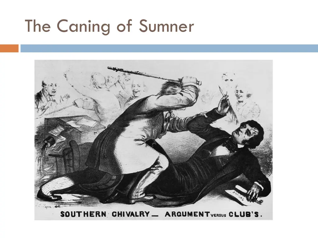 the caning of sumner