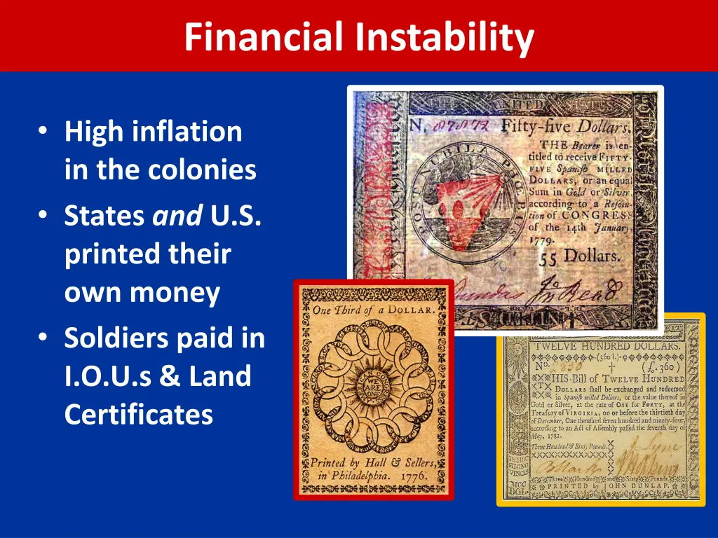 financial instability