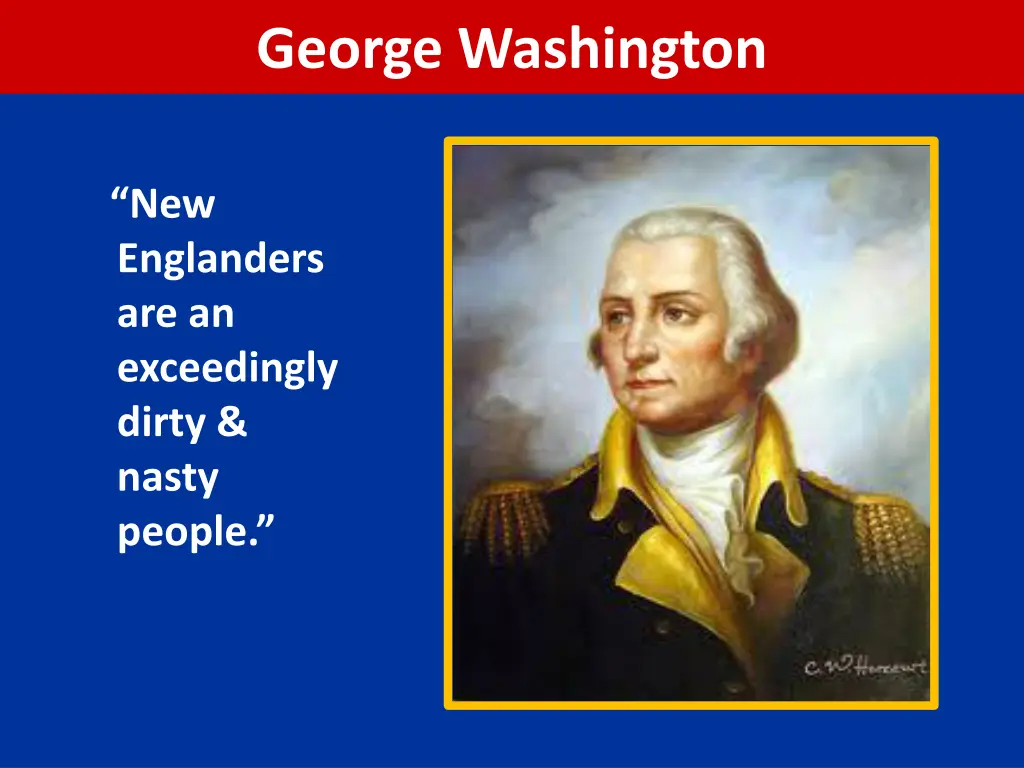 george washington