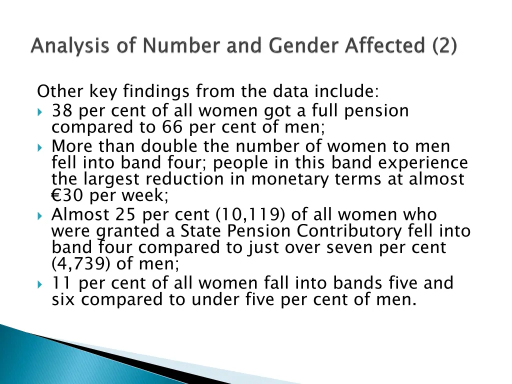 other key findings from the data include