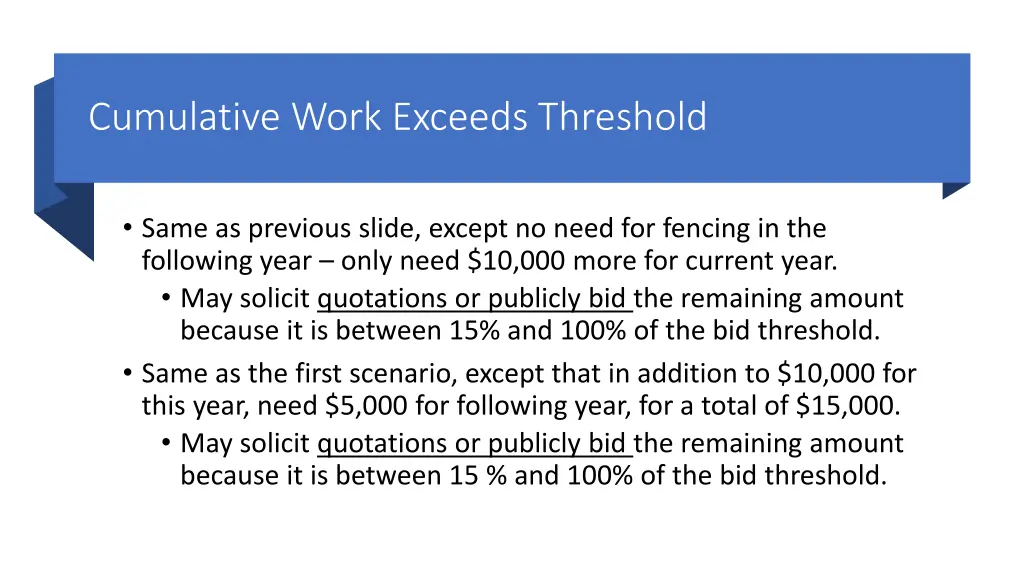 cumulative work exceeds threshold