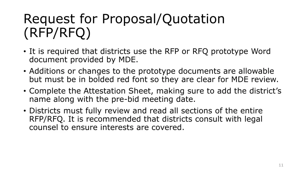 request for proposal quotation rfp rfq