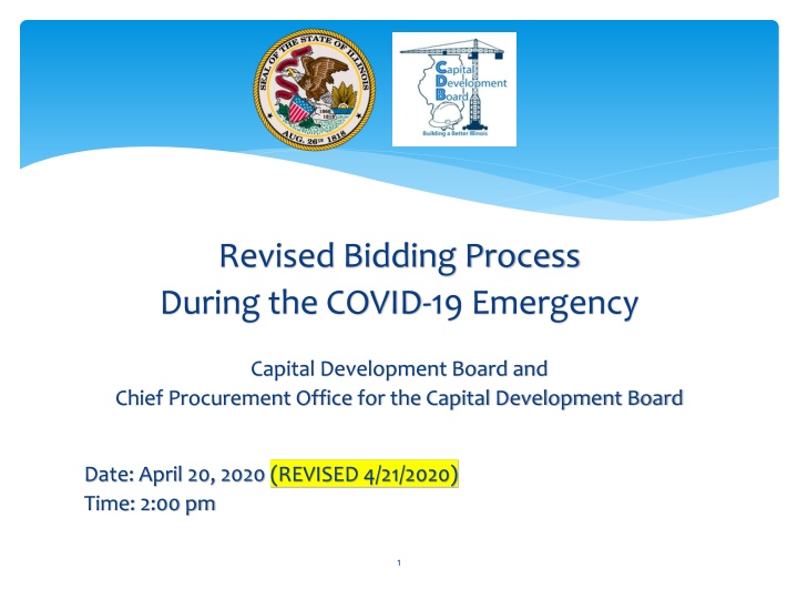 revised bidding process during the covid