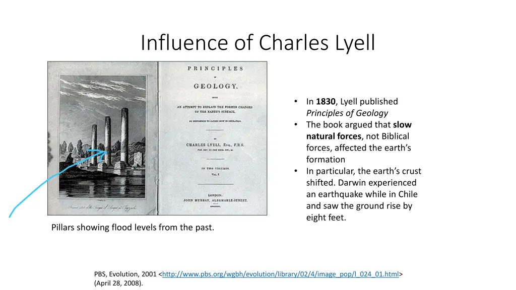 influence of charles lyell