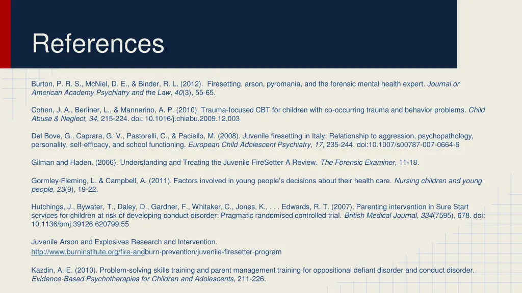 references