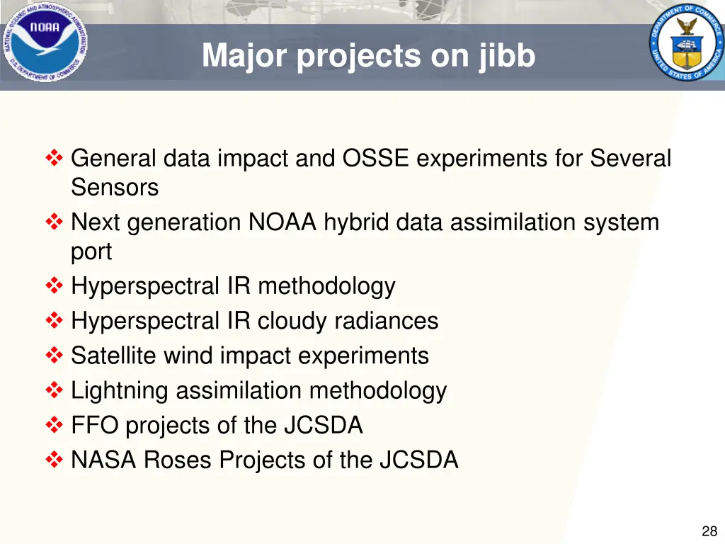 major projects on jibb