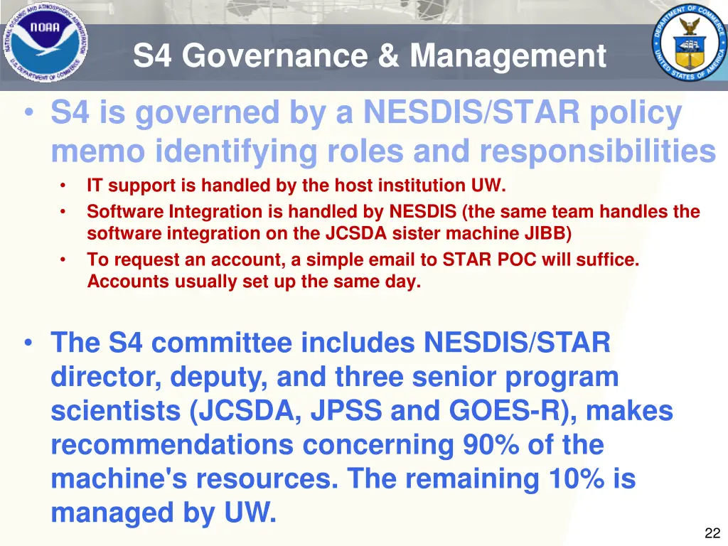 s4 governance management