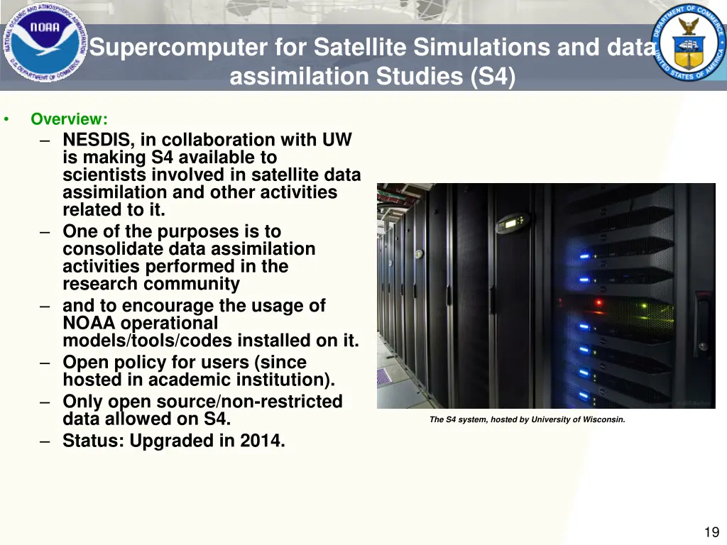 supercomputer for satellite simulations and data