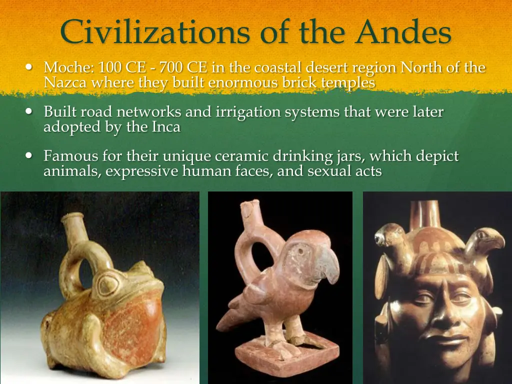 civilizations of the andes moche