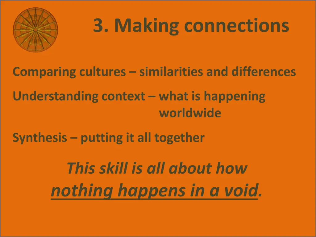 3 making connections