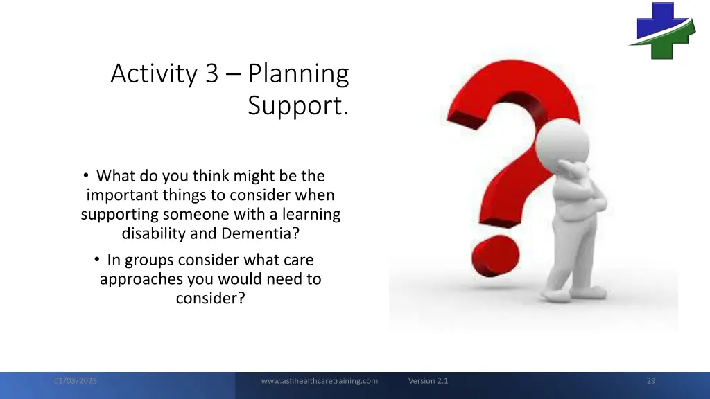 activity 3 planning