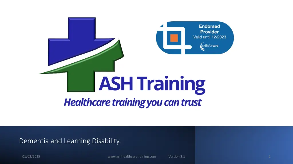 dementia and learning disability
