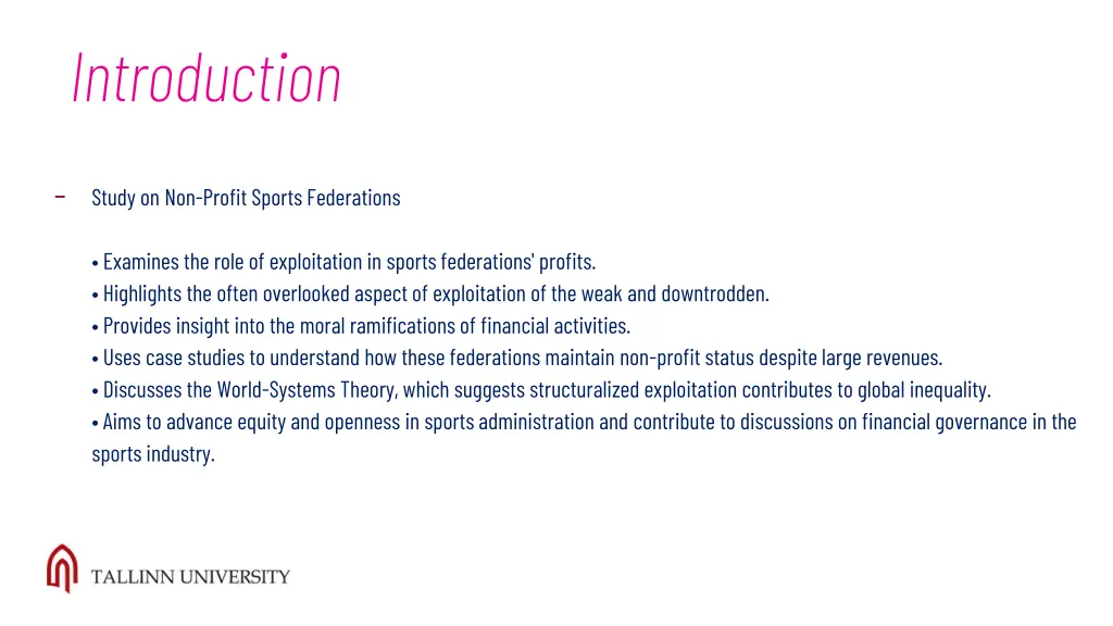 introduction