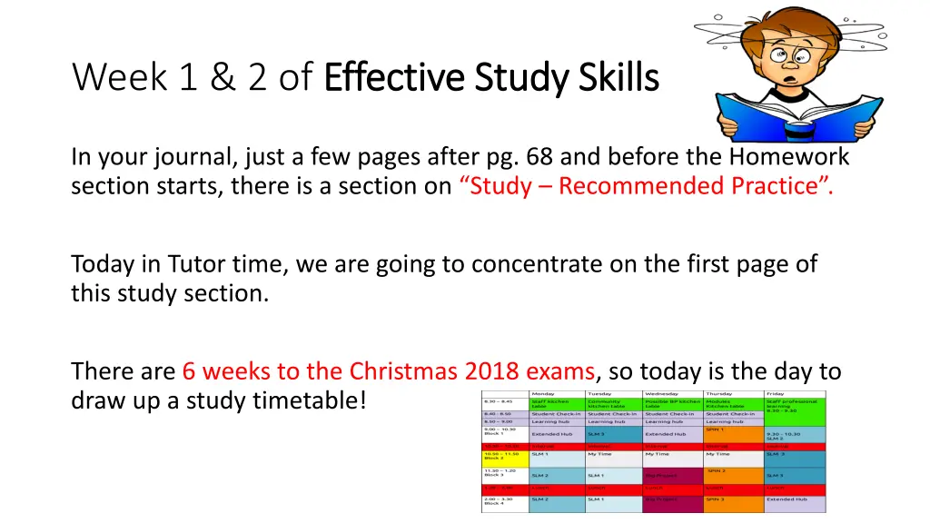 week 1 2 of effective study skills effective