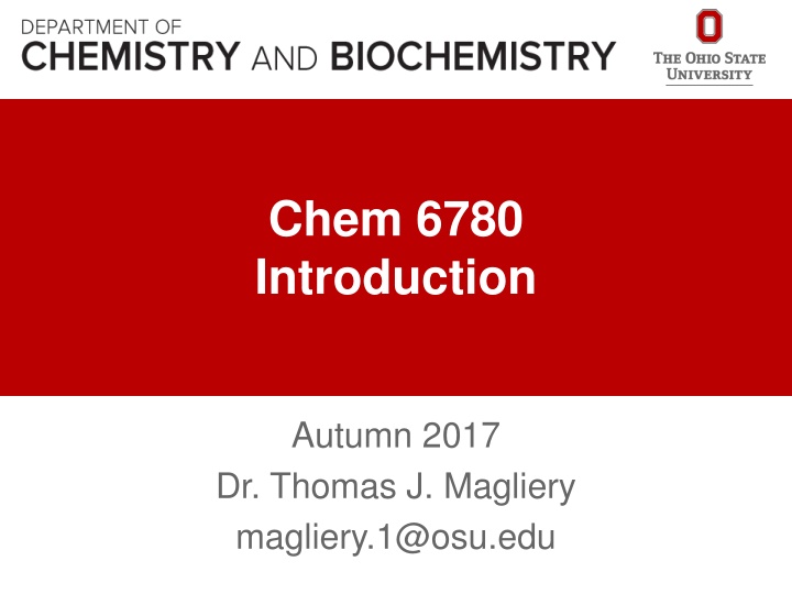 chem 6780 introduction
